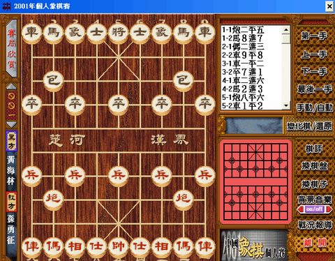 2001中國象棋個人賽
